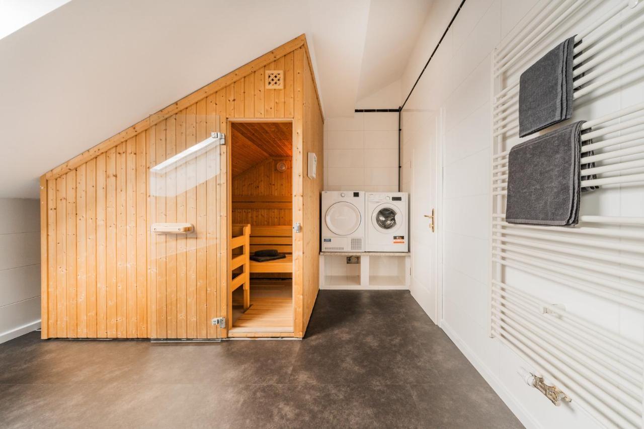 Penthouse Apartment - Sauna - Terrasse - Kamin - Ac Wien Eksteriør billede